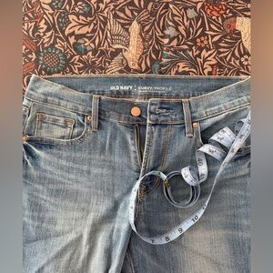 NWT Curvy & Long Mid-Rise Jeans - Old Navy